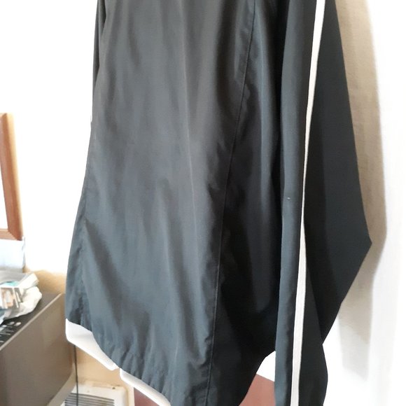 Nike Black White Stripe Track Jacket - Picture 10 of 16